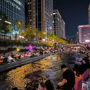 Long Sinchon Hongdae South Korea